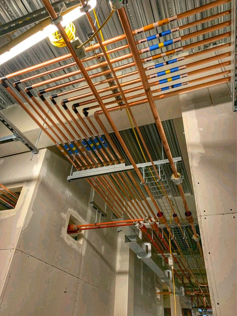 Medical gas piping